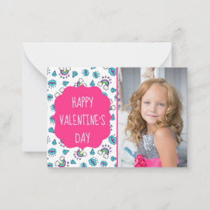 Rainbow Toss Valentine's Day Custom Cartes photos