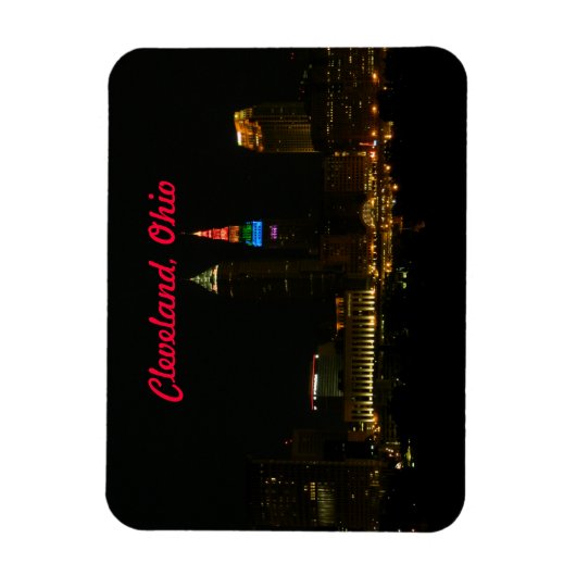 Rainbow Tower, Cleveland Ohio Magnet Magneet (Verticaal)