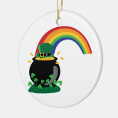 Rainbow Treasure Keramisch Ornament (Links)