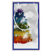 Rainbow Tree Gift Bag Klein Cadeauzakje (Achterkant)