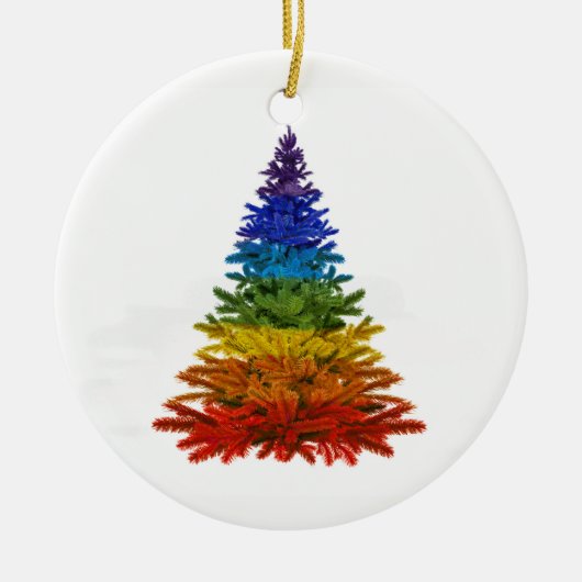 RAINBOW tree ornament (Voorkant)