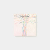 Rainbow Tree Personalized  Post-it® Notes (Voorkant)