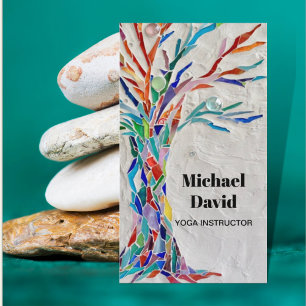 Rainbow Tree Yoga Instructor Visitekaartje
