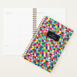 Rainbow Triangle Custom Jaar en Naam Planner
