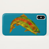 Rainbow Trout 5 van Aspen Leaf Case-Mate iPhone Case (Achterkant (horizontaal))