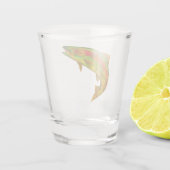 Rainbow Trout 5 van Aspen Leaf Shot Glas (Achterkant)