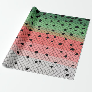 Rainbow Trout Art Vist decor Cadeaupapier