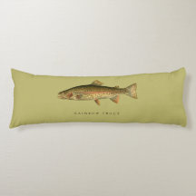 Rainbow Trout Body Pillow