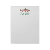 Rainbow Trout Fly FIshing Notitieblok (Gedraaid)