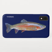 Rainbow Trout iPhone XR Coque (Dos (Horizontal))