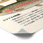 Rainbow Trout – japanese Art Print (Hoek)