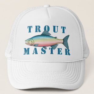 Rainbow Trout Master Trucker Hat Trucker Pet