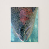 Rainbow Trout Puzzle Legpuzzel (Verticaal)