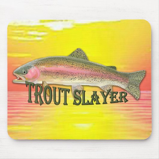 Rainbow Trout Slayer Sunset Muismat (Voorkant)
