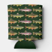 Rainbow Trout Vist Blikjeskoeler (Achterkant)