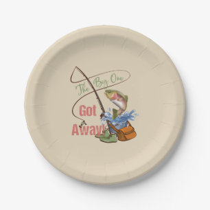 Rainbow Trout Vist - de grote is weg Papieren Bordje