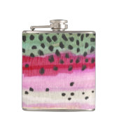 Rainbow Trout Vist Heupfles (Voorkant)