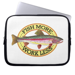 Rainbow Trout Vist Laptop Sleeve