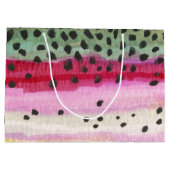 Rainbow Trout Vist Large Cadeautasje (Achterkant)