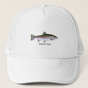 Rainbow Trout Vist Logo Trucker Pet
