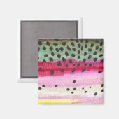 Rainbow Trout Vist Magneet (Voorkant / Achterkant)