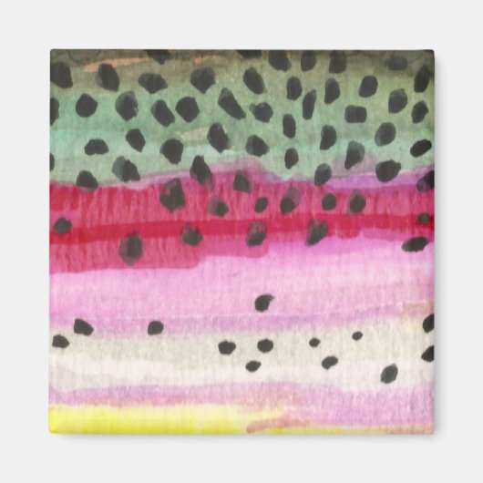 Rainbow Trout Vist Magneet (Voorkant)