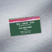 Rainbow Trout Vist Magnetisch Visitekaartje (Voorbeeld)