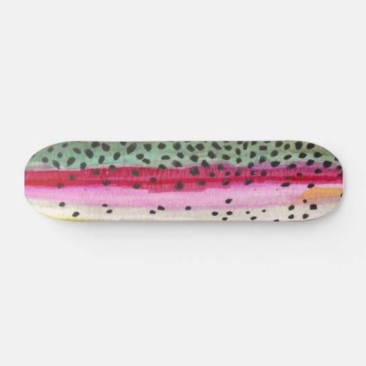 Rainbow Trout Vist Skateboard (Horizontaal)