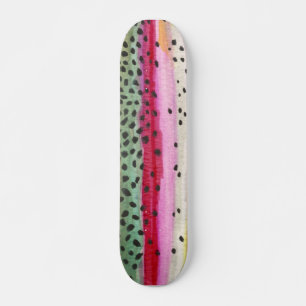 Rainbow Trout Vist Skateboard