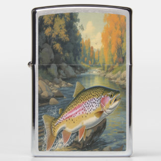 Rainbow Trout Zippo aansteker