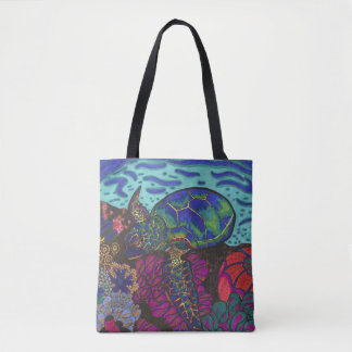 Rainbow Turtle Tas