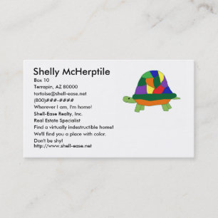 Rainbow Turtle visitekaartje