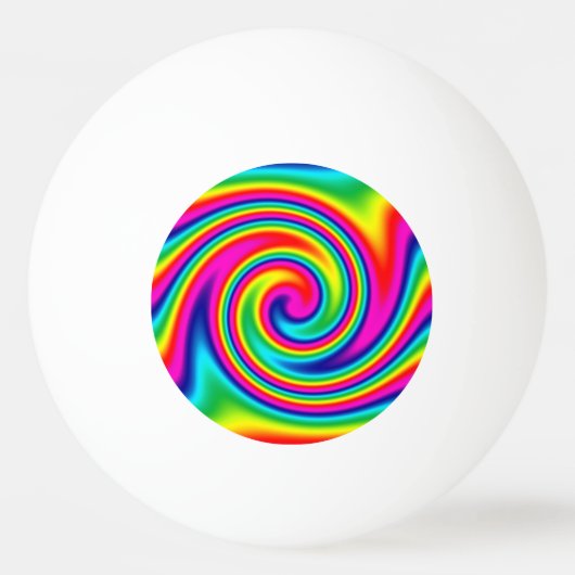 Rainbow Twirl Pingpongballen (Voorkant)