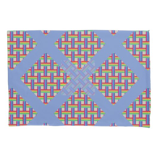 Rainbow Twist Kussensloop (Voorkant)