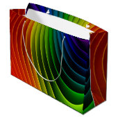 Rainbow Twist plus grand sac cadeau (Dos Angle)