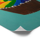 Rainbow Twist Poster (Hoek)