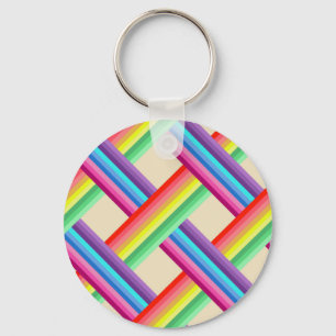Rainbow Twist Sleutelhanger