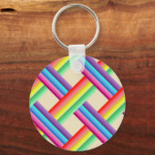 Rainbow Twist Sleutelhanger (Voorkant)