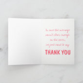 Rainbow Typografie Multilingual Bedankt Aangepast (Binnen)