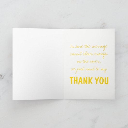 Rainbow Typografie Multilingual Dank je Sjabloon (Binnen)