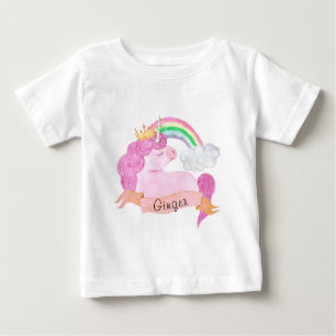 🌈 Rainbow Unicorn - Aangepaste naam