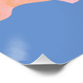 🌈 Rainbow Unicorn - Aangepaste naam Perfect Poster (Hoek)