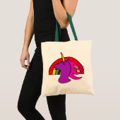 Rainbow Unicorn Bag Tote Bag (Voorkant (product))