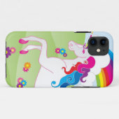 Rainbow Unicorn - Barely There iPhone Hoesje (Achterkant (horizontaal))