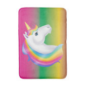 Rainbow Unicorn Bath Mat (Voorkant Verticaal)