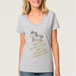Rainbow Unicorn Beauful Tomorrow T-Shirt