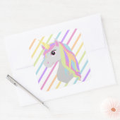 Rainbow Unicorn Birthday Sticker (Envelop)