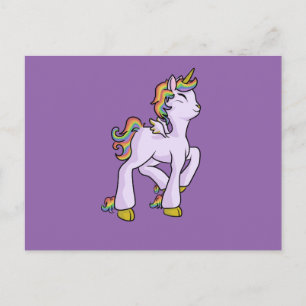 Rainbow Unicorn! Briefkaart