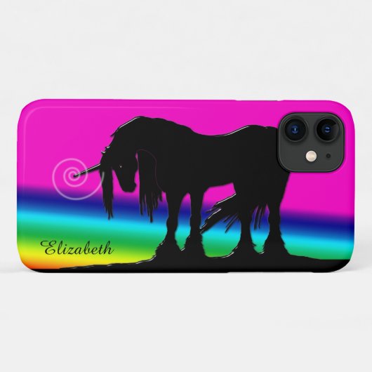 Rainbow Unicorn Case-Mate iPhone Case (Achterkant (horizontaal))