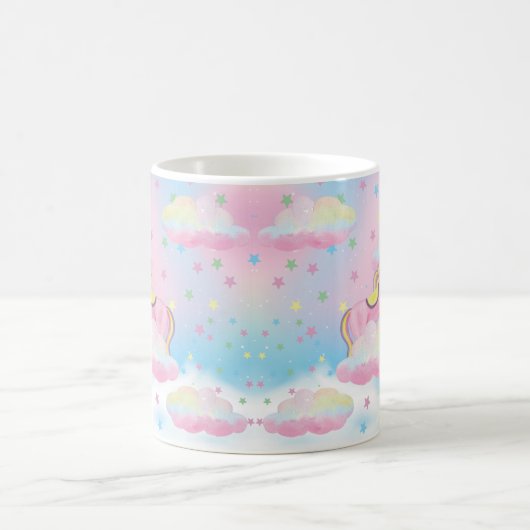 Rainbow Unicorn Cloud Mug (Centre)